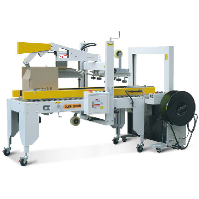 Auto Carton Sealing & Strapping Machine